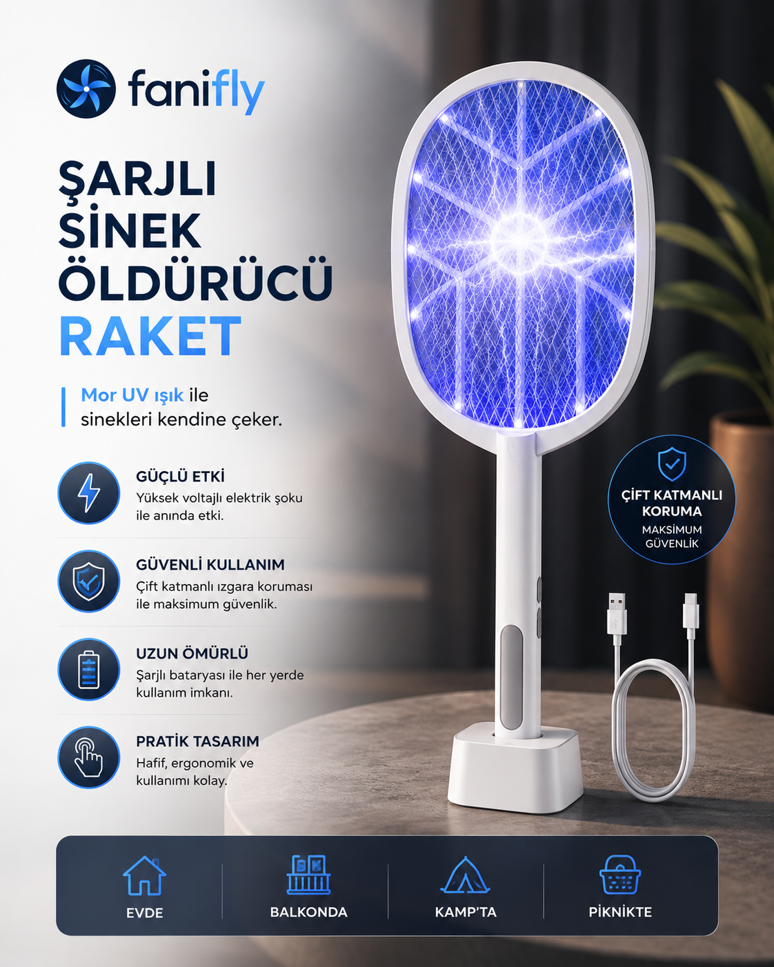 Elektrikli Sinek Raketi